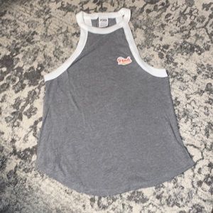 victoria secret pink halter tank